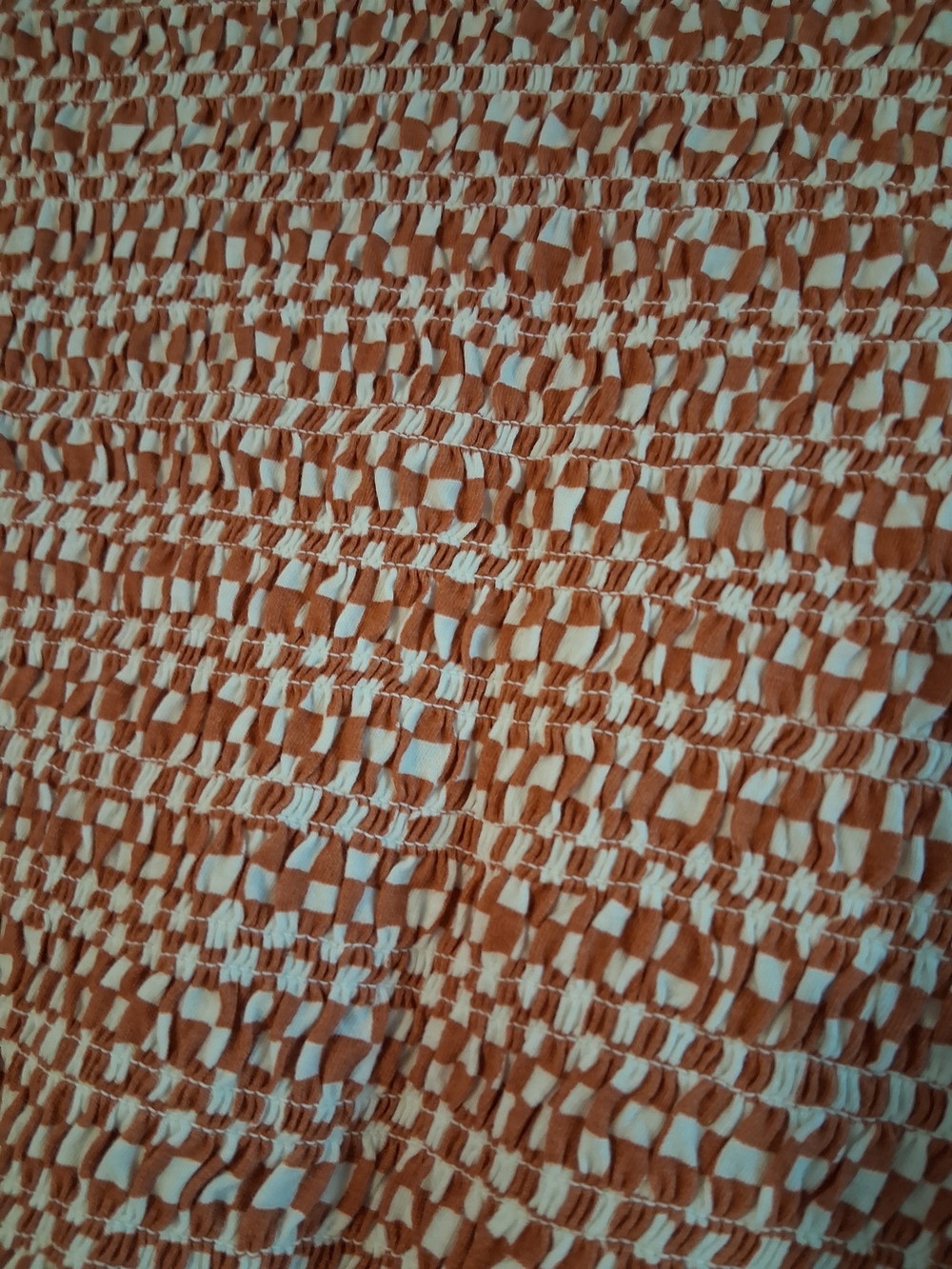 โ๏ธ 3 For $15 American Eagle Outfitters Smocked Short Sleeve Semi Cropped Top - Picture 2 of 3